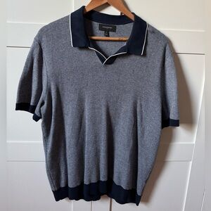 Men's Banana Republic Gray Polo Shirt